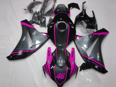 Grigio Motul & Rosa 08-11 CBR1000RR Carena
