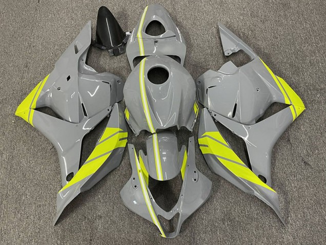 Gris Nardo Et Jaune Haute Visibilité 09-12 CBR600RR Carena