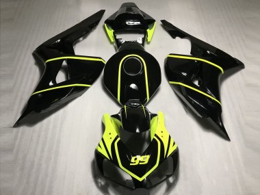 Haute Visibilité Et Cbr Noir 06-07 CBR1000RR Carena