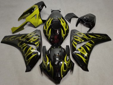 Jaune Flamme 08-11 CBR1000RR Carena