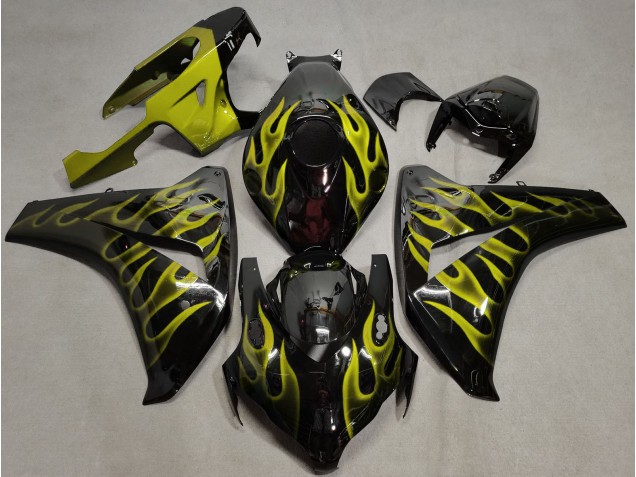 Jaune Flamme 08-11 CBR1000RR Carena