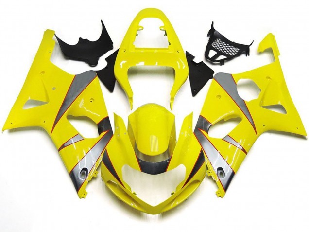 Kit R Giallo Lucido & Argento 00-02 GSXR 1000 Carena