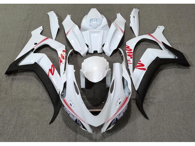 Loghi Bianco Perla & Rosso 16-19 ZX10R Carena