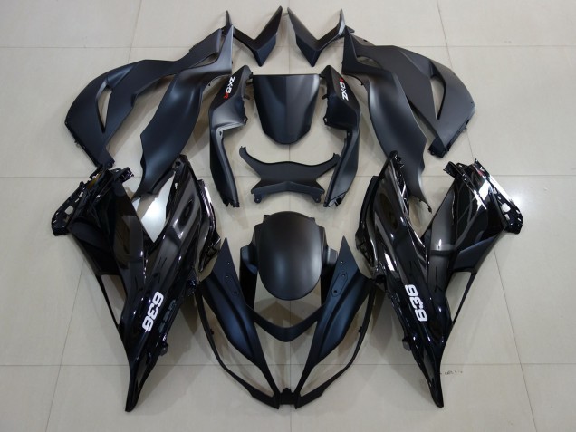 Logo 636 Nero Lucido 07-08 ZX6R Carena Logo 636 Nero Lucido 07-08 ZX6R Carena