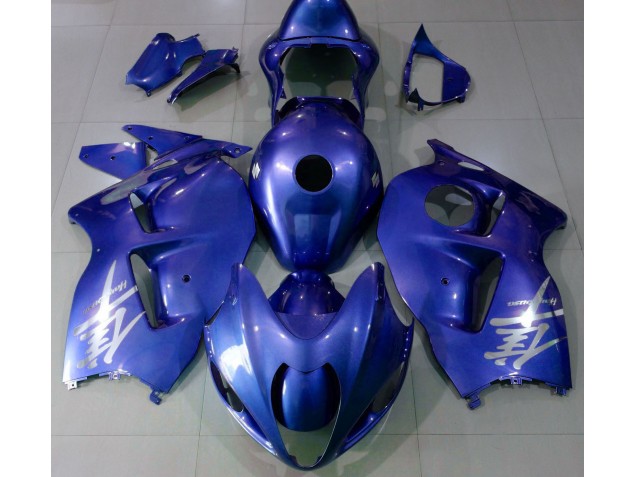 Logo Blu Lucido & Argento 97-07 GSXR 1300 Carena Logo Blu Lucido & Argento 97-07 GSXR 1300 Carena