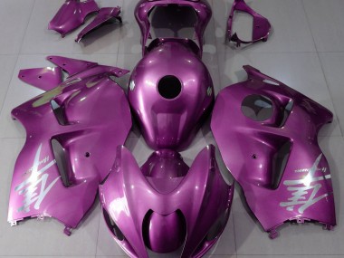 Logo Rosa Lucido & Argento 97-07 GSXR 1300 Carena