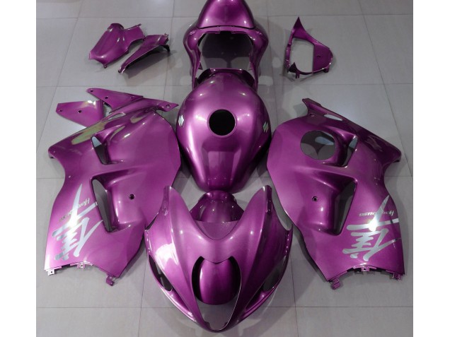 Logo Rosa Lucido & Argento 97-07 GSXR 1300 Carena