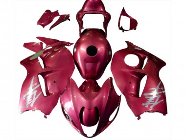 Logo Rosso Lucido & Argento 97-07 GSXR 1300 Carena