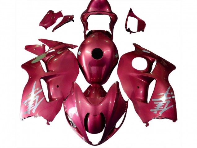 Logo Rosso Lucido & Argento 97-07 GSXR 1300 Carena Logo Rosso Lucido & Argento 97-07 GSXR 1300 Carena