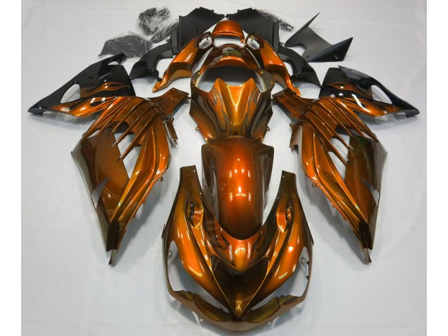 Lucentezza Arancione Bruciato 12-21 ZX14R Carena