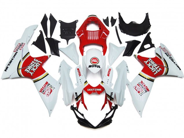 Lucky Strike Con Cerchio D'Oro 11-24 GSXR 600-750 Carena Lucky Strike Con Cerchio D'Oro 11-24 GSXR 600-750 Carena