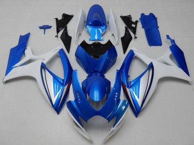 Carena Moto Suzuki GSXR 600/750 2006-2007 - Bianco Blu