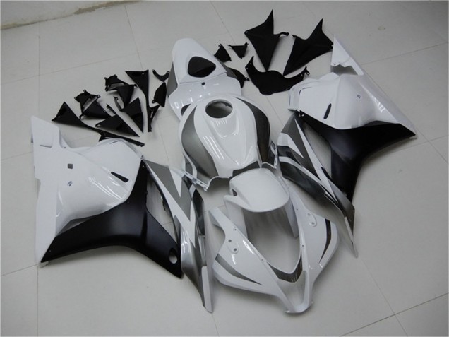 Carena Moto Honda CBR600RR 2009-2012 - Bianco Grigio Nero Opaco