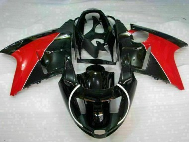 Carena Moto Honda CBR1100XX Blackbird 1996-2007 - Rosso Nero Lucido