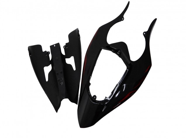 Carena Moto Yamaha YZF R1 2004-2006 - Nero Lucido Rosso Fiamma