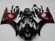 Kit Carena Moto Yamaha YZF R6 2003-2004 - Nero Lucido Rosso