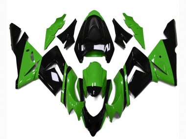 Carena Moto Kawasaki ZX10R 2004-2005 - Nero Lucido Verde