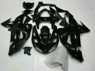 Carena Moto Kawasaki ZX10R 2006-2007 - Nero Lucido