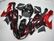 Carena Moto Kawasaki ZX10R 2006-2007 - Nero Lucido Rosso Fiamma