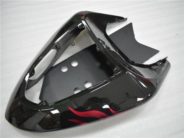 Carena Moto Kawasaki ZX10R 2006-2007 - Nero Lucido Rosso Fiamma
