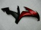 Carena Moto Yamaha YZF R1 2004-2006 - Rosso Bordeaux Nero Opaco