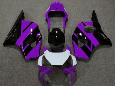 Carene Moto Honda CBR954RR 2002-2003 - Viola Bianco Nero Lucido OEM Stile