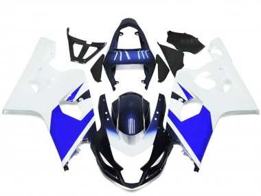 Carene Moto Suzuki GSXR 600 / GSXR 750 2004-2005 - Bianco Blu