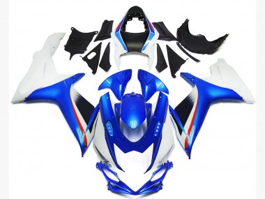 Carene Moto Suzuki GSXR 600 / GSXR 750 2011-2024 - Bianco Blu Rosso