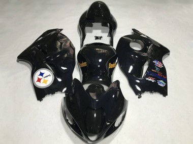 Carene Moto Suzuki GSXR 1300 1996-2007 - Nero Lucido Team Logo