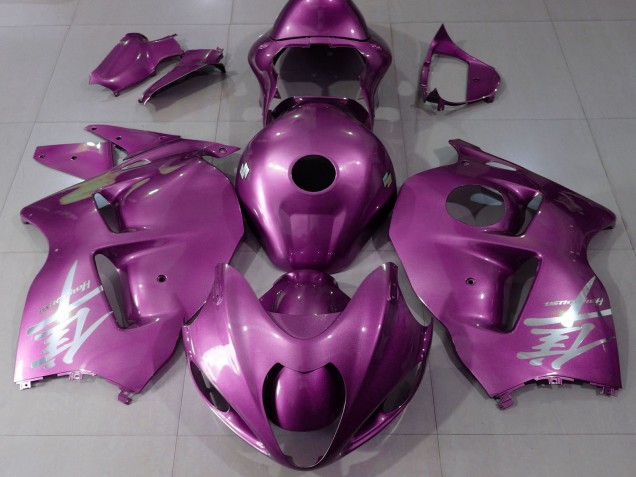 Carene Moto Suzuki GSXR 1300 1996-2007 - Lucido Rosa Argento Logo