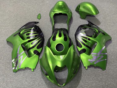 Carene Moto Suzuki GSXR 1300 1996-2007 - Verde Nero Fiamma