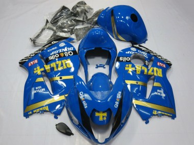 Carene Moto Suzuki GSXR 1300 1996-2007 - Blu Oro Rizla