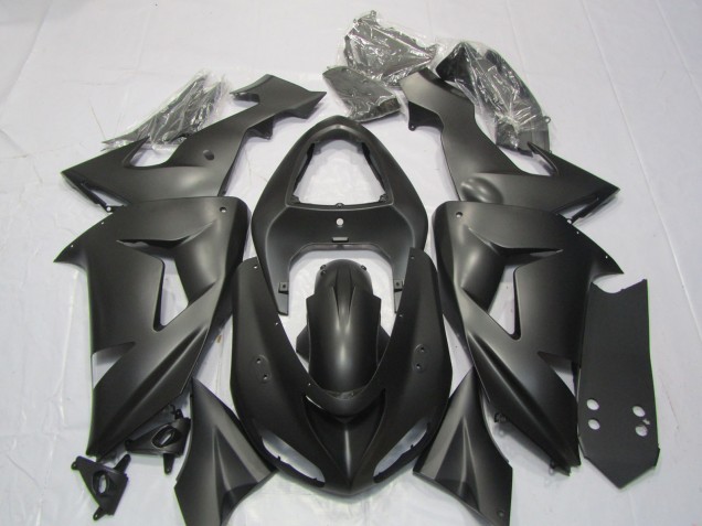 Carene Moto Kawasaki ZX10R 2006-2007 - Nero Opaco