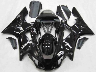 Carene Moto Yamaha R1 2000-2001 - Nero Lucido Bianco
