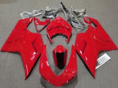 Carene Moto Ducati 848 1098 1198 2007-2014 - Lucido Rosso Pianura