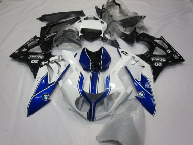 Carene Moto BMW S1000RR 2015-2016 - Bianco Blu Nero Lucido