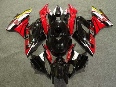 Carene Moto BMW S1000RR 2015-2016 - Bianco Rosso Giallo Nero Lucido