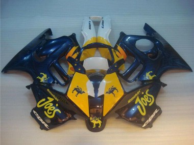 Carena Moto Honda CBR600 F3 1995-1996 - Blu Giallo Joes
