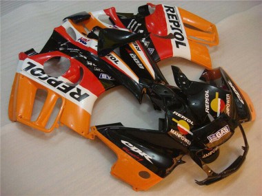 Carena Moto Honda CBR600 F3 1995-1996 - Arancia Bianco Rosso Nero Lucido Repsol