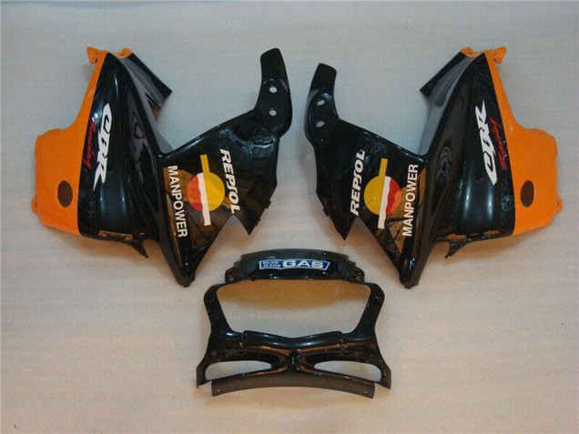 Carena Moto Honda CBR600 F3 1995-1996 - Arancia Bianco Rosso Nero Lucido Repsol