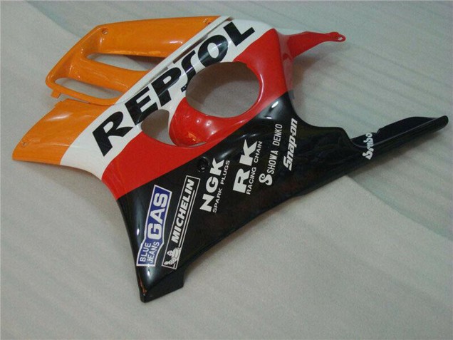 Carena Moto Honda CBR600 F3 1995-1996 - Arancia Bianco Rosso Nero Lucido Repsol