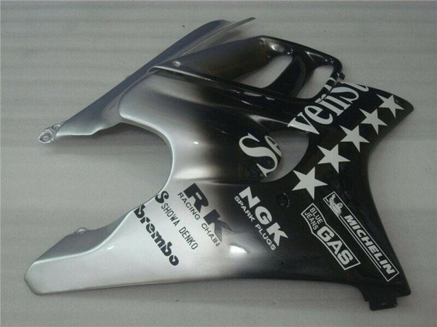 Carena Moto Honda CBR600 F3 1995-1996 - Argento Nero Lucido SevenStars