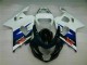 Carena Moto Suzuki GSXR 600/750 2004-2005 - Bianco Blu Nero Lucido Rosso