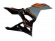 Carena Moto Kawasaki Ninja 500 EX500R 2024-2025 - Nardo Grigio Arancia Nero