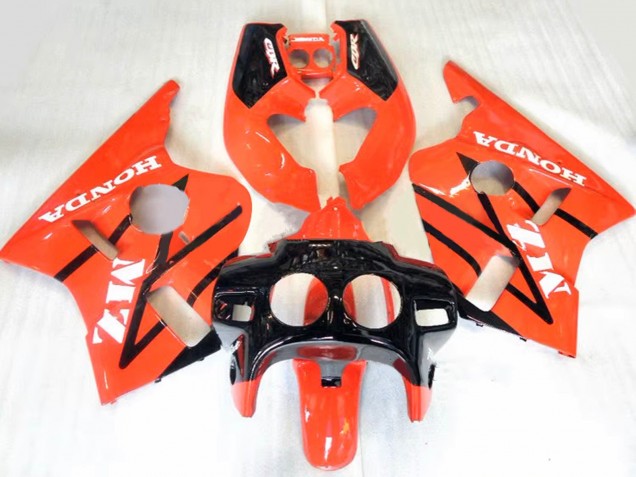 Carena Moto Honda CBR400RR NC23 1987-1989 - Arancia Nero Lucido