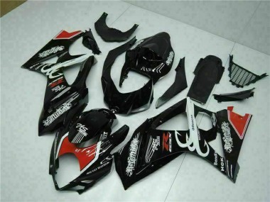 Carena Moto Suzuki GSXR 1000 2007-2008 - Nero Lucido Rosso Bianco