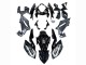 Carena Moto Kawasaki Z400 2018-2024 - Nero Lucido
