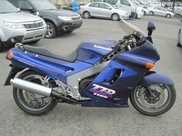 Carena Moto Kawasaki ZZR1100 1990-1992 - Blu Blu Scuro