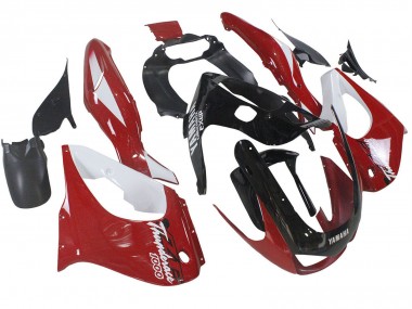 Kit Carena Moto Yamaha YZF 1000R Thunderace 1997-2007 - Rosso Nero Bianco Thunderace