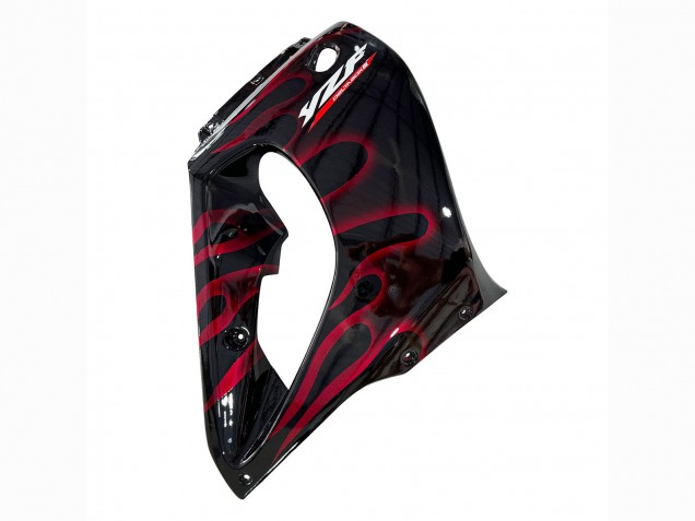 Kit Carena Moto Yamaha YZF 1000R Thunderace 1997-2007 - Nero Rosso Fiamma